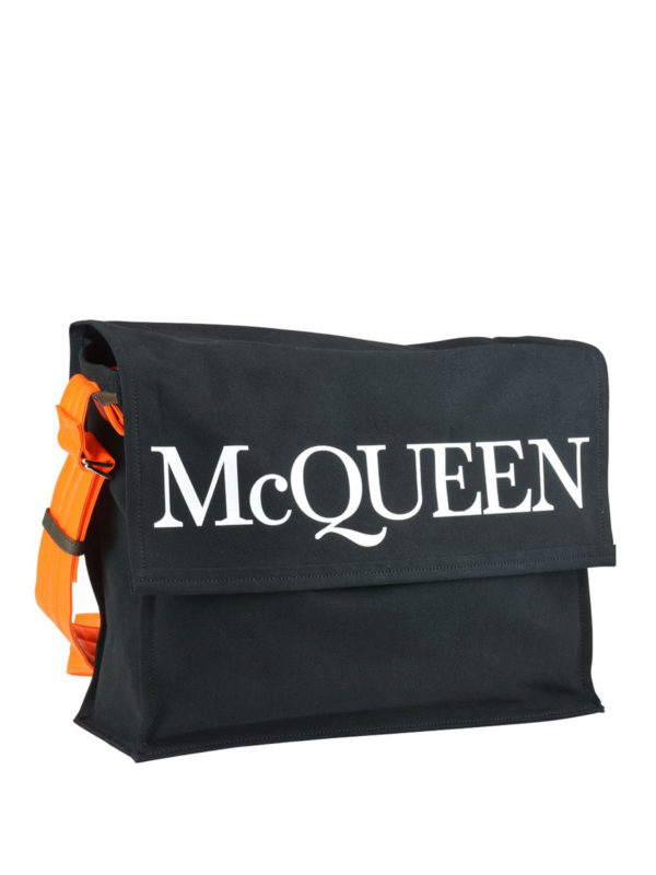 ショルダーバッグ ALEXANDER MCQUEEN Men Messenger Bags 8148501VDCC1000 BLACK Men's Messenger Bags