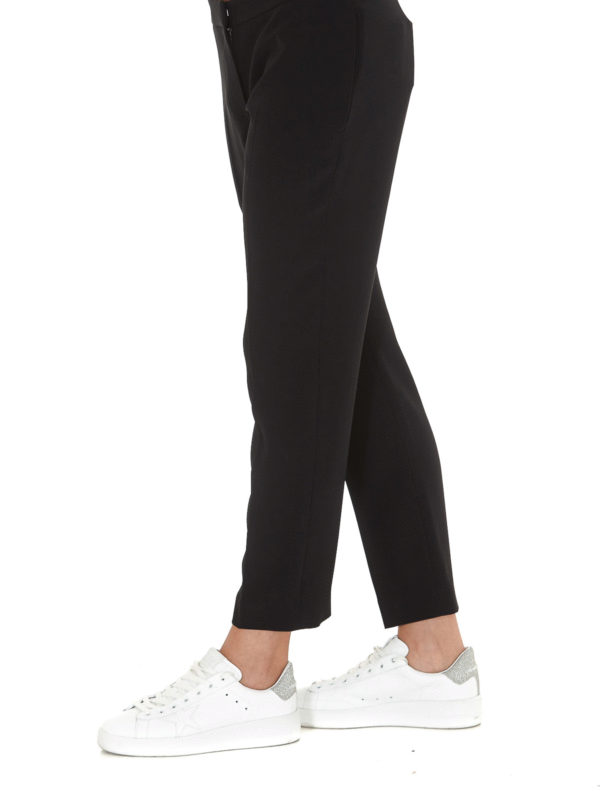 ALEXANDER MCQUEEN: Tailored & Formal trousers online - Leaf crepe trousers