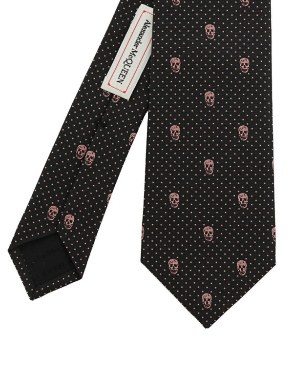 ALEXANDER MCQUEEN: ties & bow ties online - Silk Skull tie