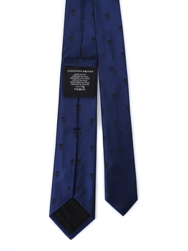 ALEXANDER MCQUEEN: Krawatten und Fliegen online - Krawatte - Blau
