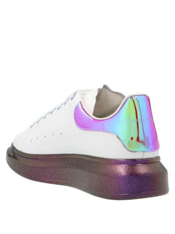 ALEXANDER MCQUEEN: trainers online - Oversize sneakers in white and purple