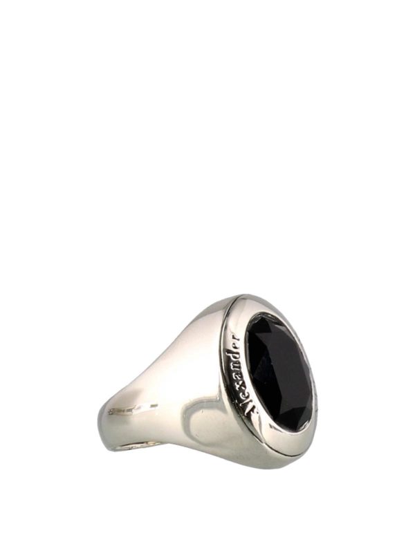 ALEXANDER MCQUEEN: ringe - Ring - Silber