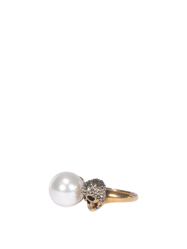 ALEXANDER MCQUEEN: Bagues - Bague - Skull