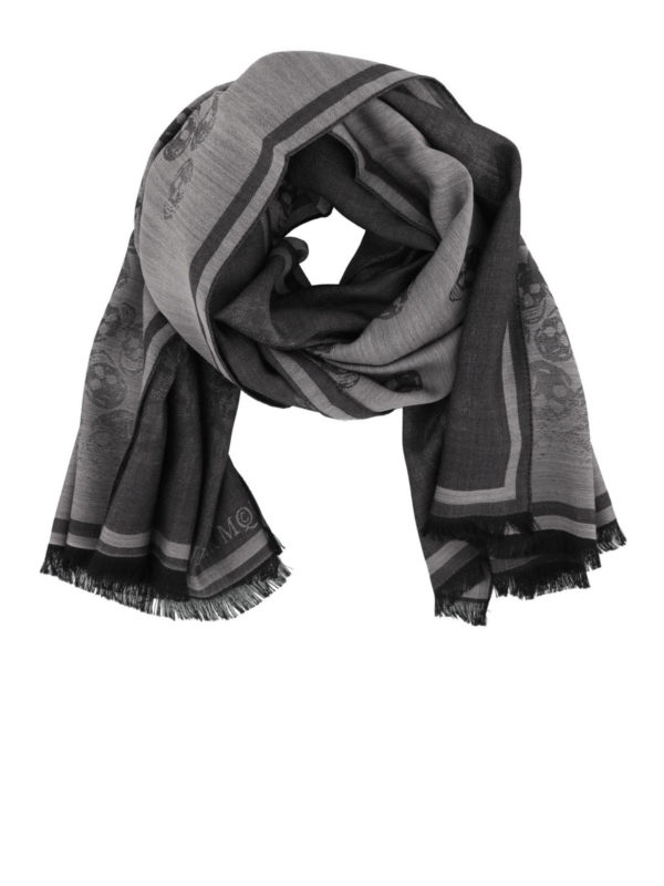 ALEXANDER MCQUEEN: Schals - Schal - Grau