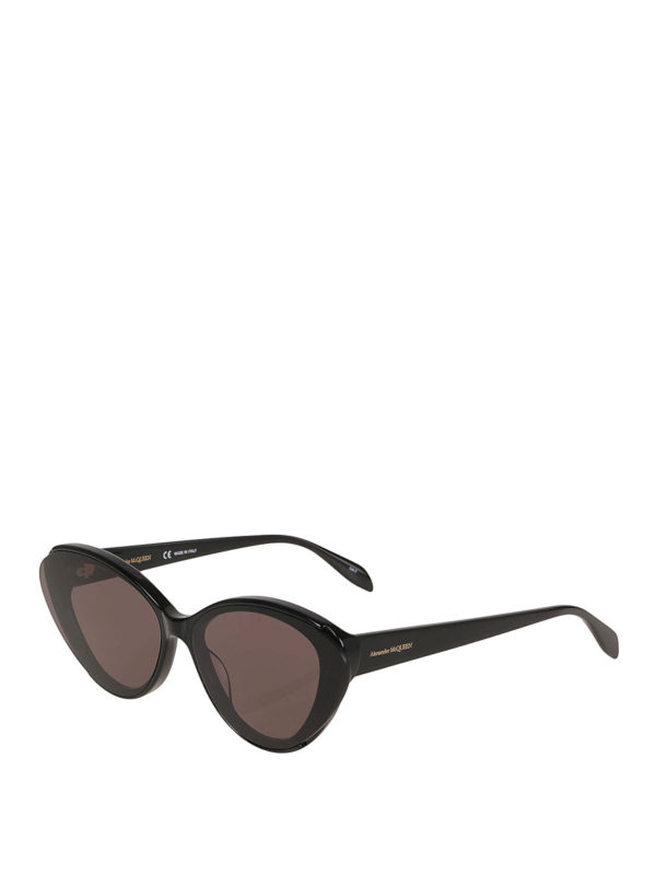 ALEXANDER MCQUEEN: Gafas de sol - Gafas De Sol - Negro