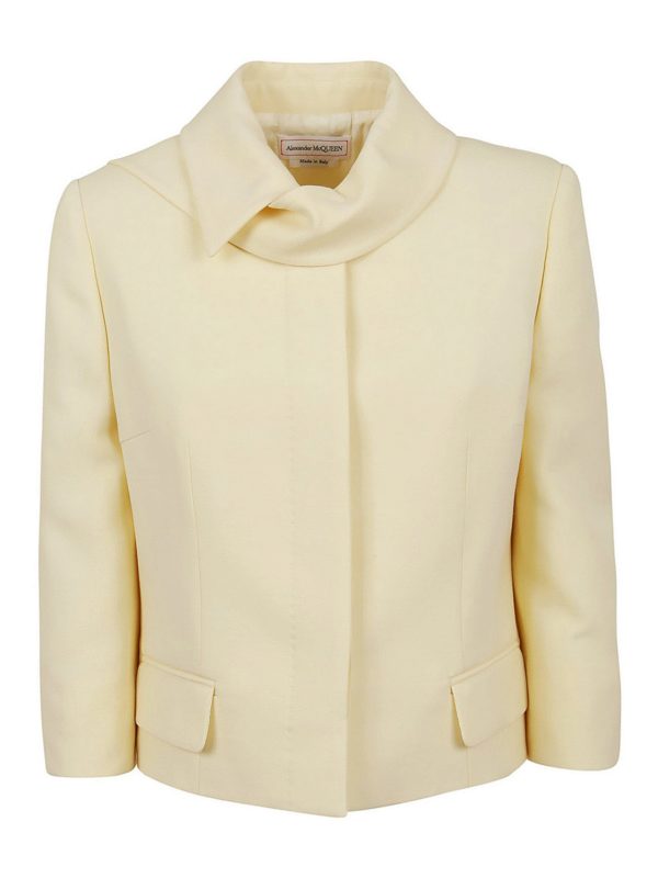 ALEXANDER MCQUEEN: Tailored & Dinner - Boxy tailored jacket