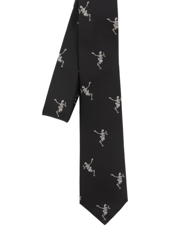 ALEXANDER MCQUEEN: Krawatten und Fliegen - Krawatte - Schwarz