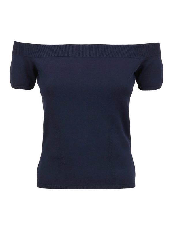 ALEXANDER MCQUEEN: Tops & Tank tops - Boat neck top