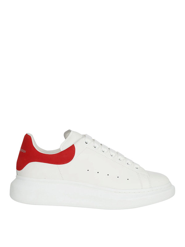 ALEXANDER MCQUEEN: trainers - Oversize leather sneakers