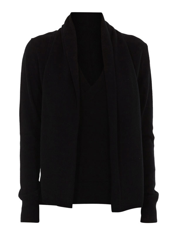 ALEXANDER MCQUEEN: v necks - Cashmere sweater