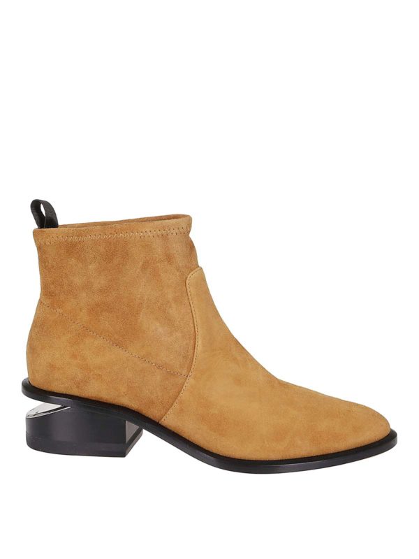 Alexander wang kori cutout leather booties hotsell