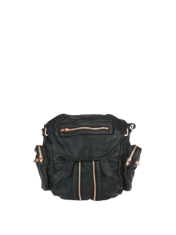 ALEXANDER WANG: backpacks - Marti leather backpack