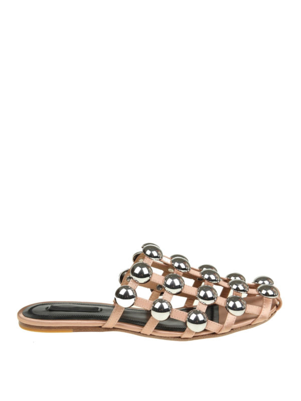 ALEXANDER WANG: Mules - Mules - Nude