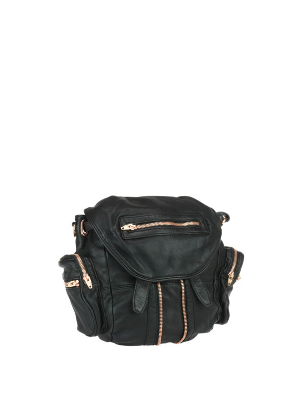 ALEXANDER WANG: backpacks online - Marti leather backpack