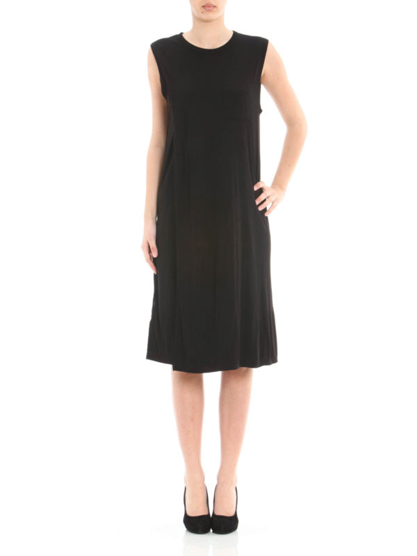 Alexander Wang Double layered jersey dress - Black|400414C001 Alexander Wang Double layered jersey dress - Black|400414C001