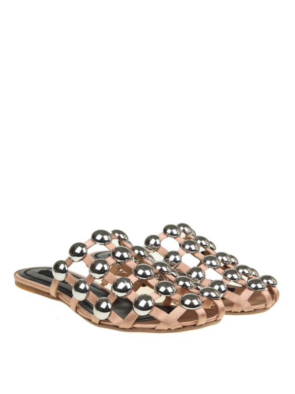 ALEXANDER WANG: Mules online - Mules - Nude