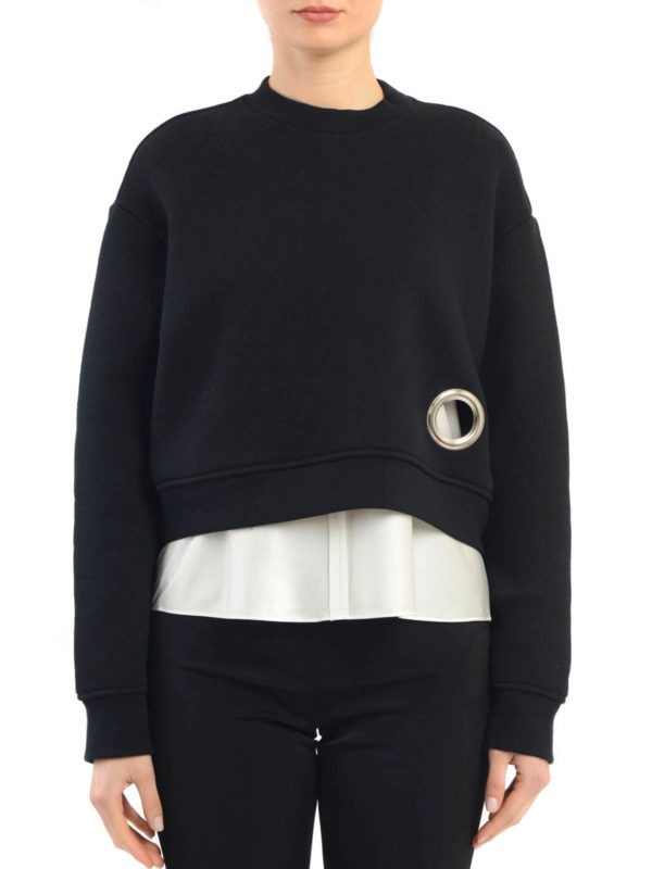 ALEXANDER WANG: Sweatshirts und Pullover online - Pulli Mit Öse Detail