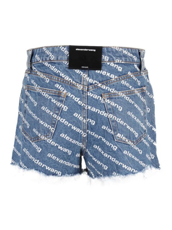 ALEXANDER WANG: Shorts online - Shorts - Lavado Oscuro