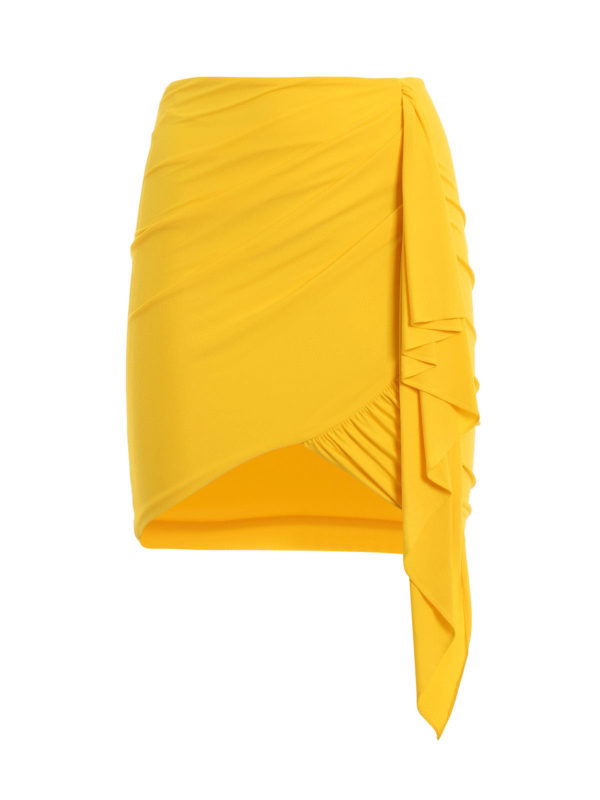 ALEXANDRE VAUTHIER: Minifaldas - Minifalda - Amarillo