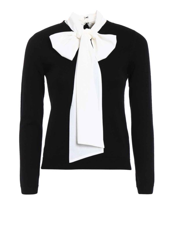 ALICE+OLIVIA: Strickpullover mit Rundhalsausschnitt - Irene