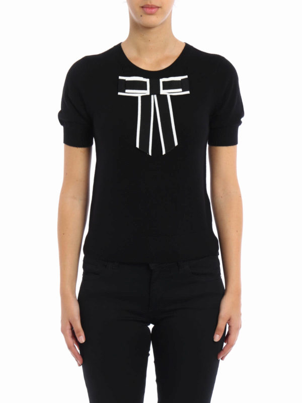 ALICE+OLIVIA: Strickpullover mit Rundhalsausschnitt online - Danika