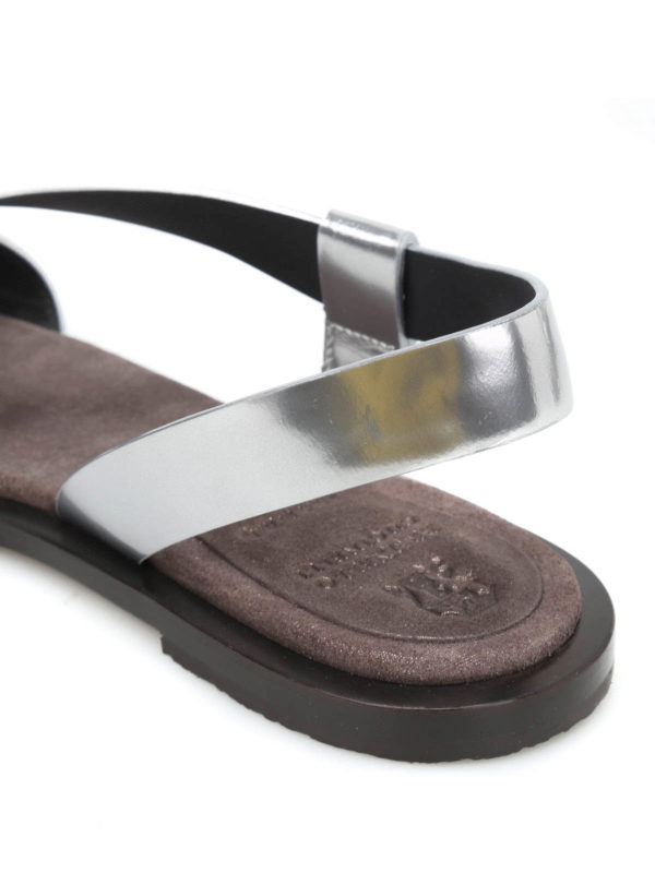 All-around strap flat sandals shop online: BRUNELLO CUCINELLI