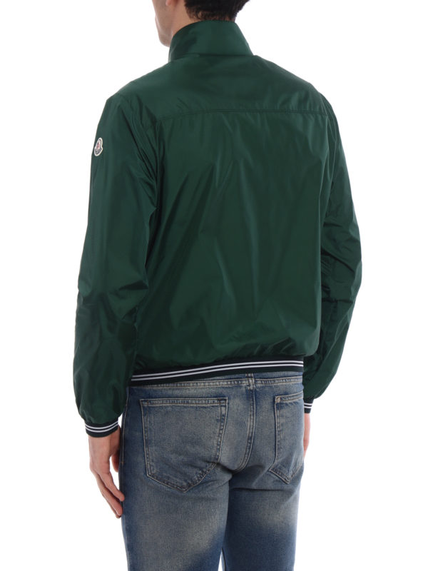 Allier green nylon bomber jacket shop online: MONCLER