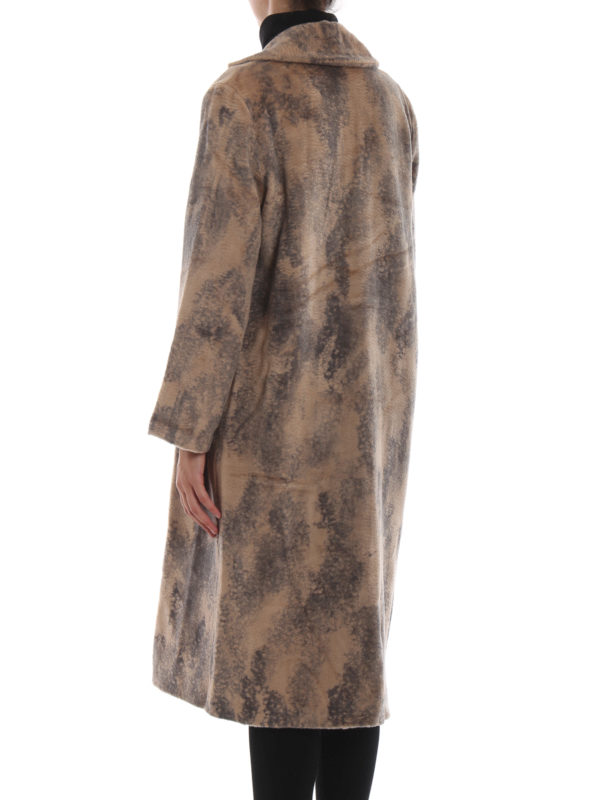 Alpaca coat shop online: AVANT-TOI