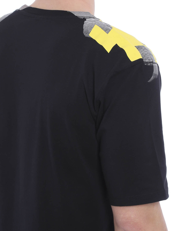 T-Shirt Fur Herren - Schwarz