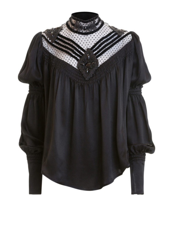 Amen: Blouses - Blouse - Noir