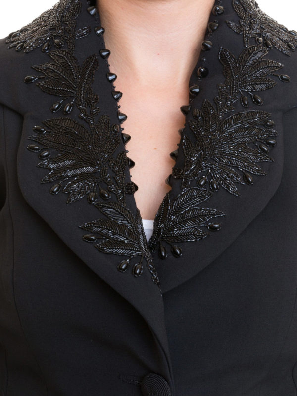 Amen buy online Fitted jacket with embroidered lapels