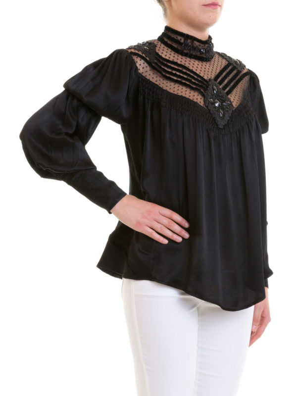 Amen: Blouses online - Blouse - Noir