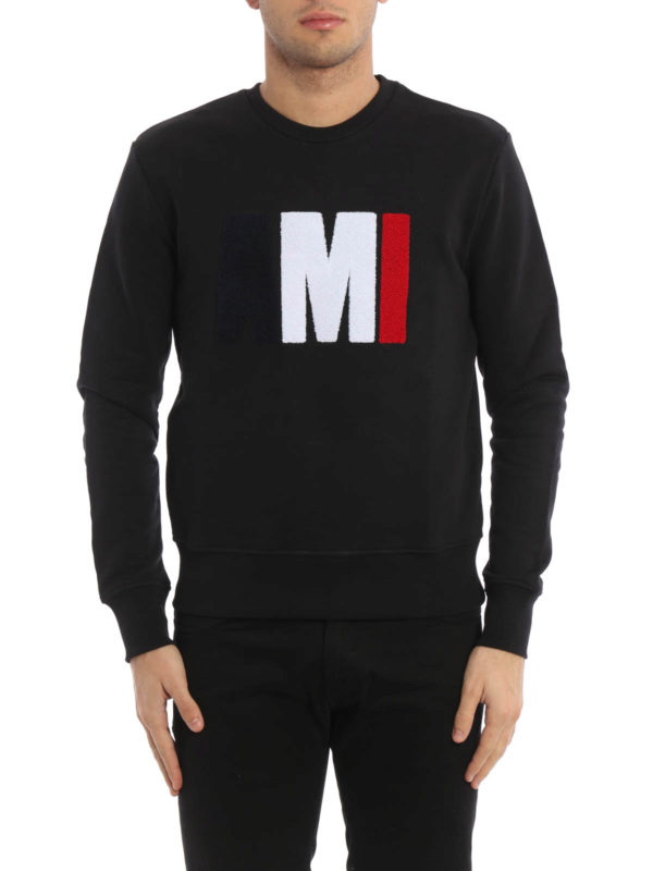 AMI ALEXANDRE MATTIUSSI Large newest Ami Logo Sweatshirt