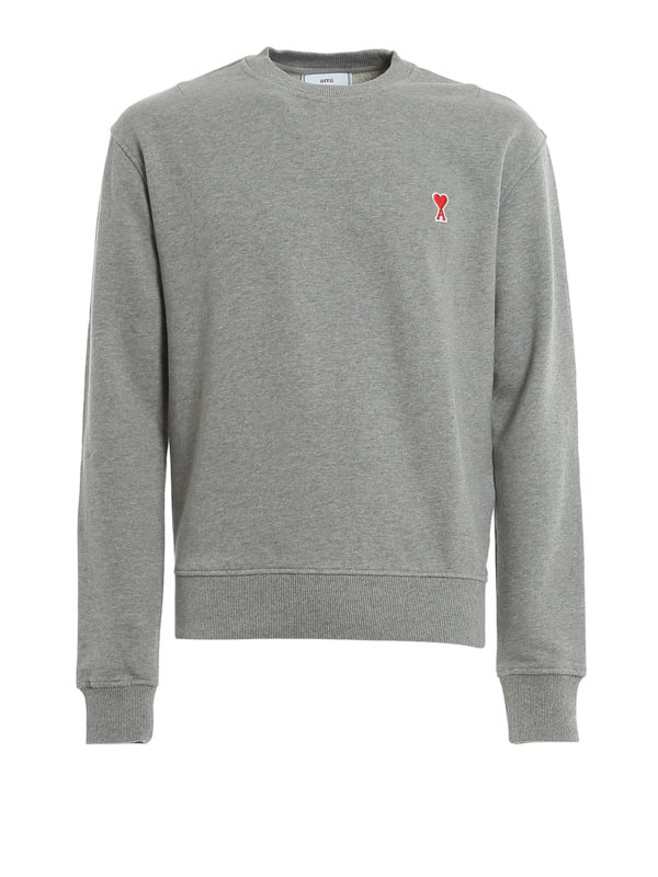AMI: Sweatshirts & Pulls - Sweat-Shirts - Gris