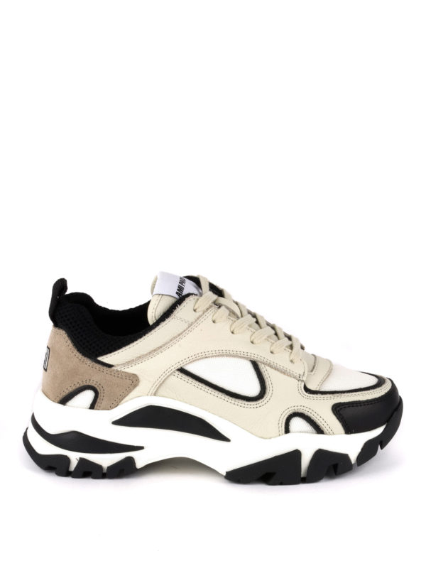 AMI: Sneaker - Sneaker - Creme