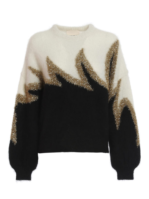 ANIYE BY: crew necks - Flame sweater