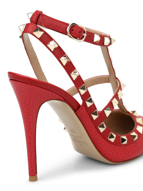 パンプス - 赤 shop online: VALENTINO GARAVANI