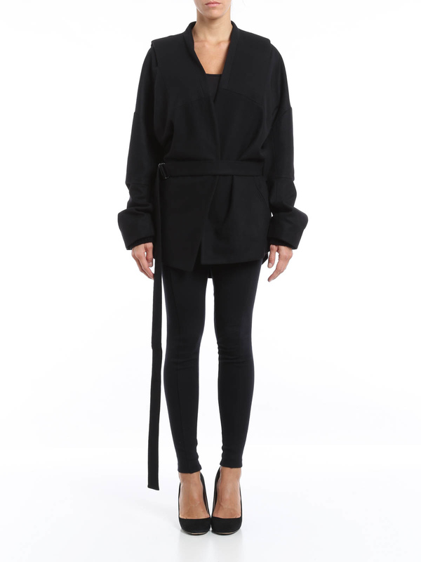 ANN DEMEULEMEESTER: cappotti corti online - Cappotto Absolution