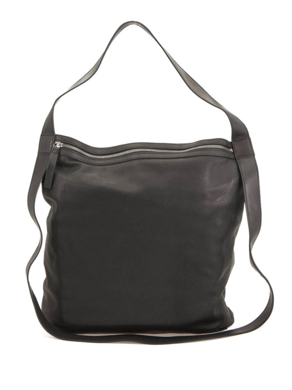 ANN DEMEULEMEESTER: shoulder bags - Leather shoulder bag