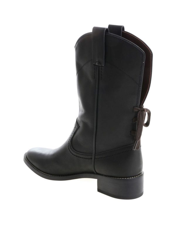 Annika black ankle boots shop online: SEE BY CHLOE