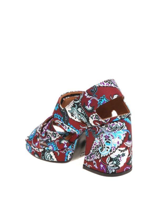 Sandales - Rouge shop online: KENZO