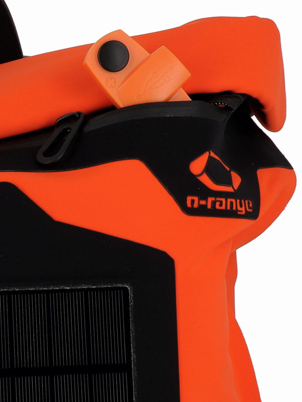 Apollo orange waterproof backpack shop online: O-RANGE
