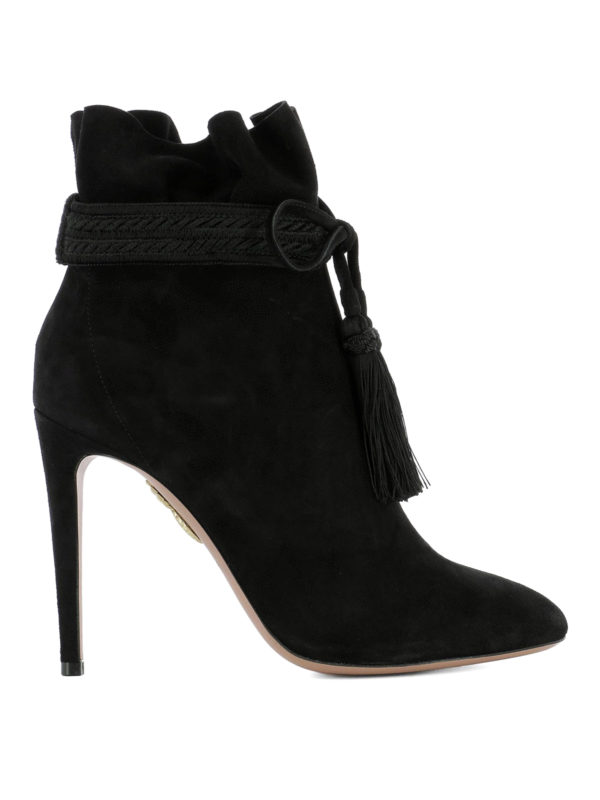 Aquazzura: Stiefeletten - Stiefeletten - Schwarz