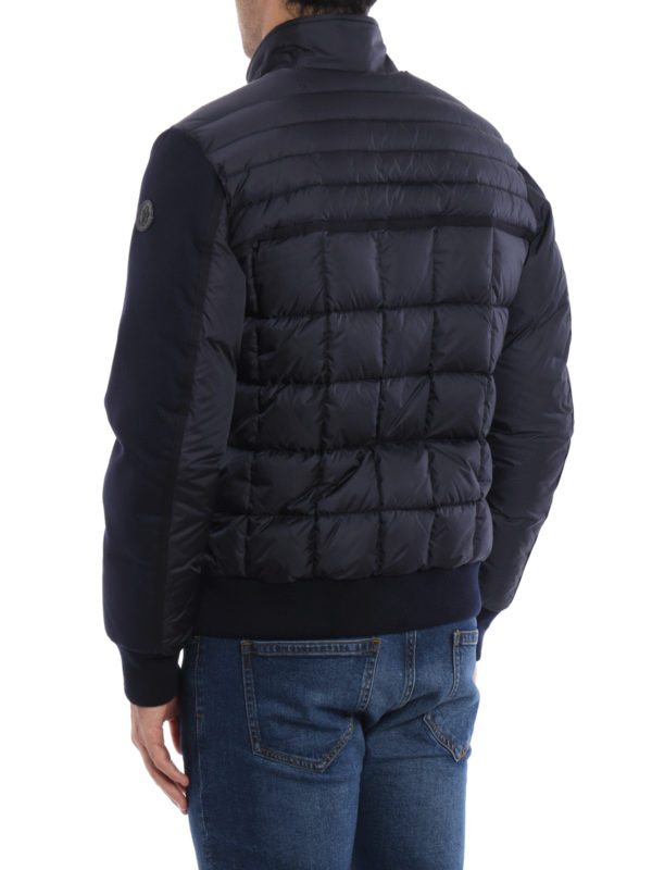 Moncler Aramis nylon and wool padded jacket|C2091403088553227742