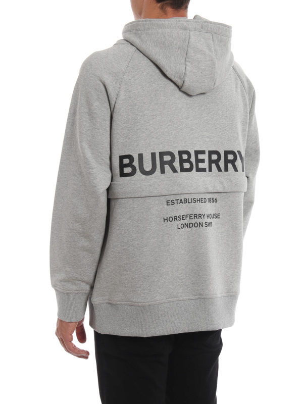Sweatshirt - Hellgrau shop online: BURBERRY