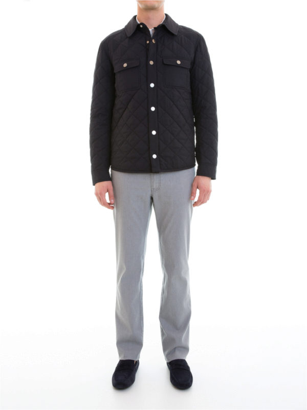 カジュアルジャケット メンズ - ダークブルー shop online: BRIONI