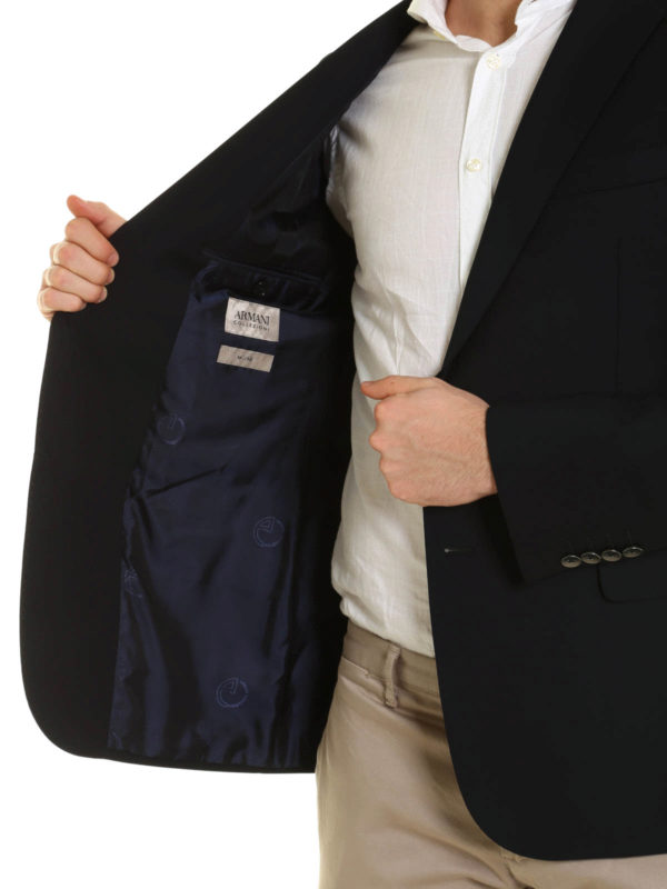 ARMANI COLLEZIONI buy online Pure wool single-breasted jacket