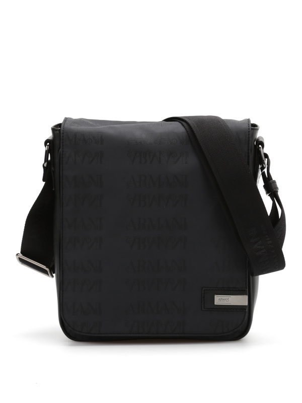 ARMANI COLLEZIONI: cross body bags - Monogram messenger bag