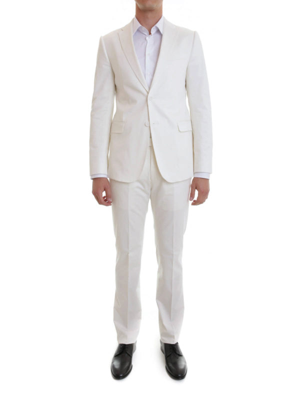 Armani Collezioni Stretch cotton suit