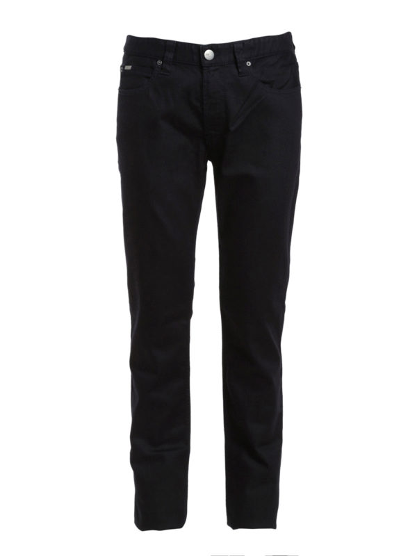 Armani Collezioni ストレートジーンズ メンズ - 黒|BIJ15GS15
